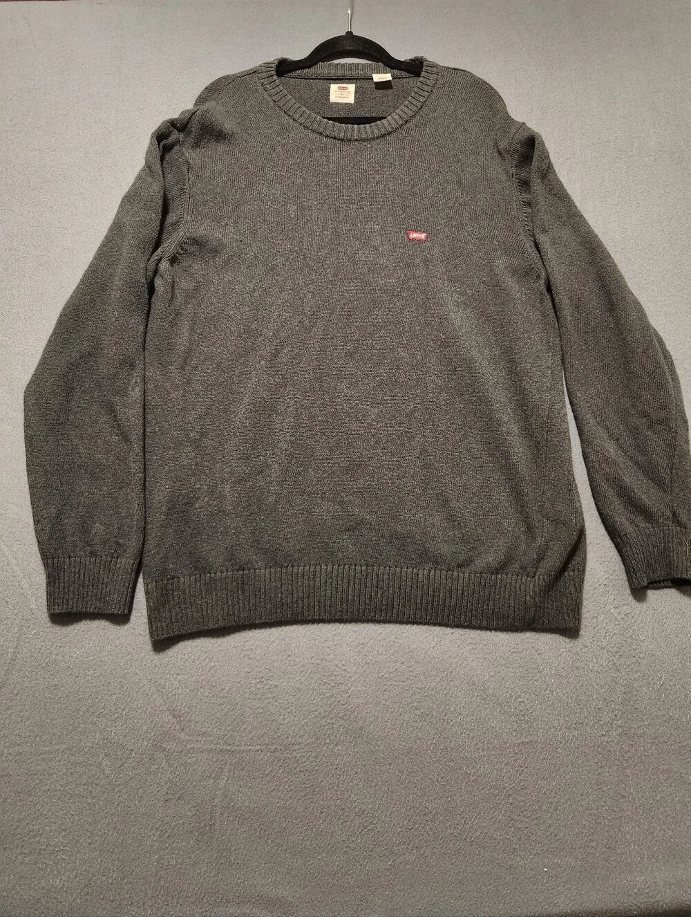 Levis Sweater Men Size XL Gray
